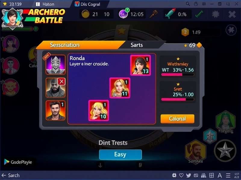 Desi Archero Battle download statistics
